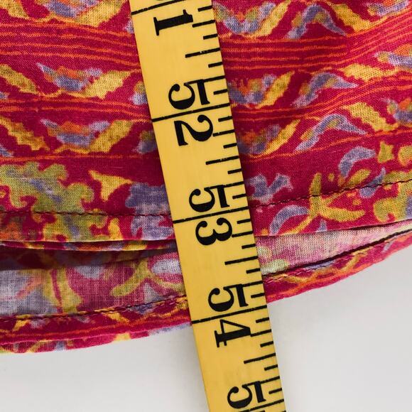 SUNDANCE Dress Mystical Mosaics Maxi V-Neck Sleeveless‎ Ruffled Detail Lined - Picture 13 of 13